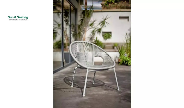 Bifur Outdoor Garden Balcony Sofa Set 2 Seater 2 Single seater and 1 Center Table Set (Gray) Sofa Sets
