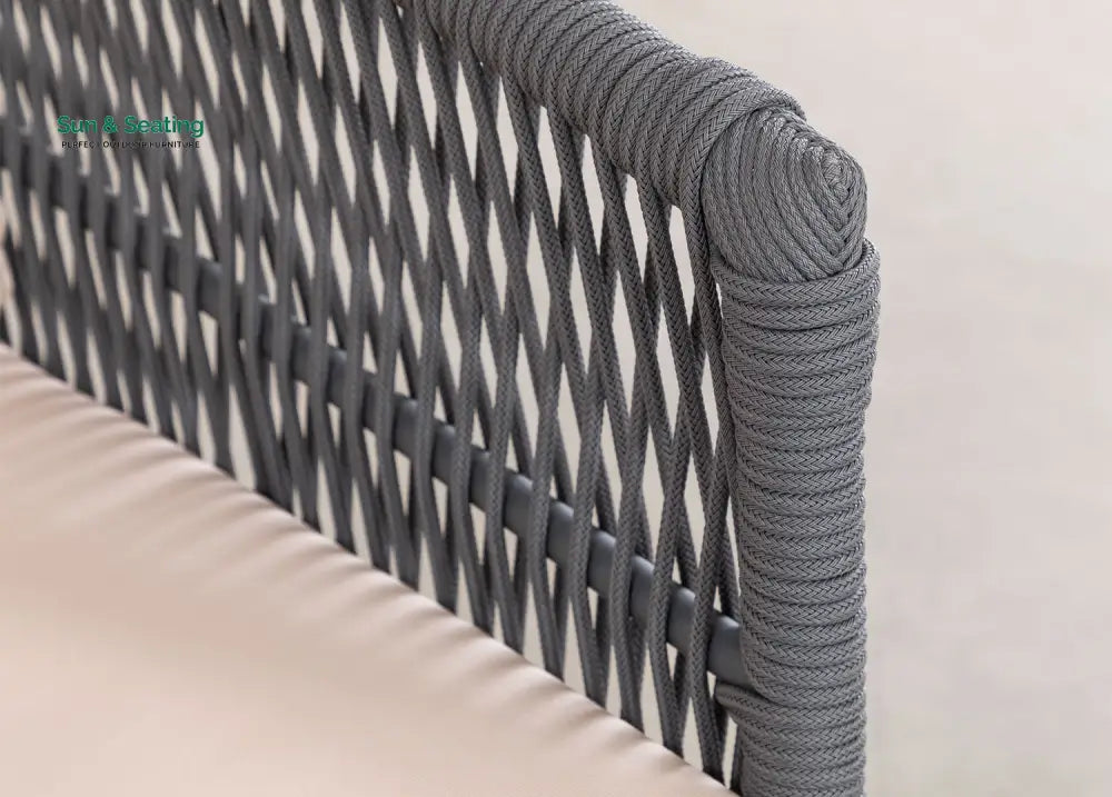 Bilbao Outdoor Sofa Set 2 Seater 2 Single seater Set Braided &amp; Rope Sofa Sets
