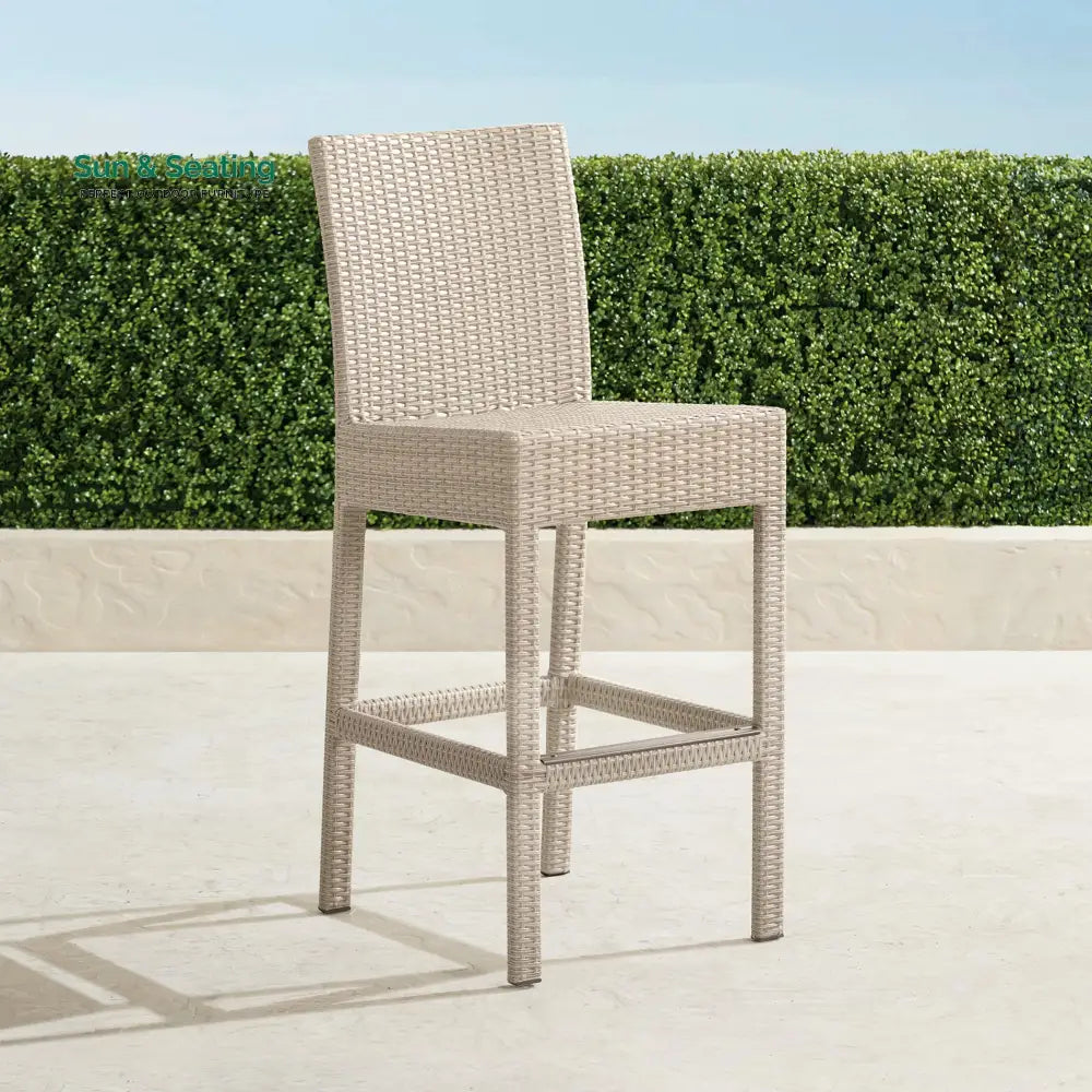 Billy Outdoor Patio Bar Sets 4 Chairs and 1 Table (Pearl White) Bar Sets