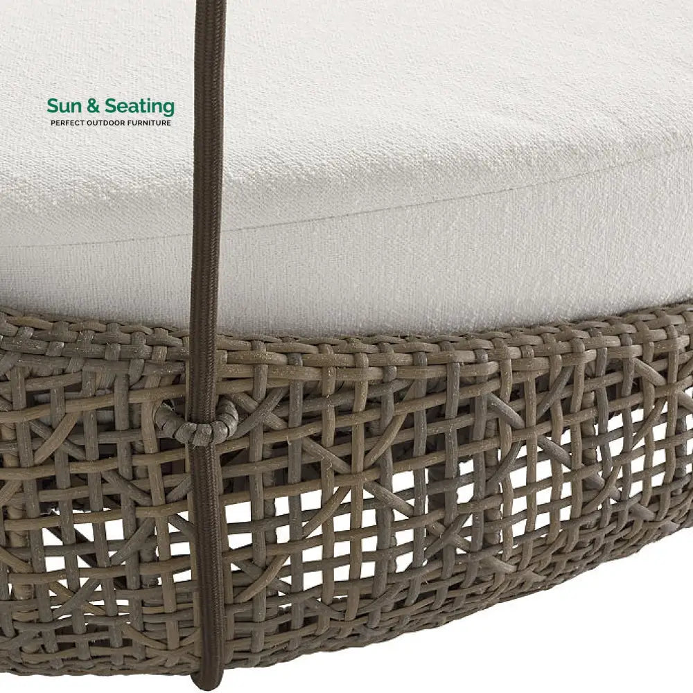Binion Three Seater Hanging Swing Without Stand For Balcony Garden Swing (Brown) Swings