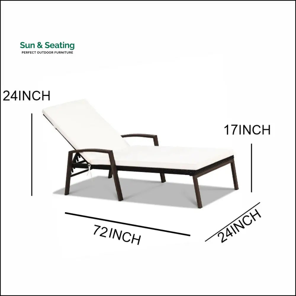 Bloom Outdoor Swimming Poolside Lounger Set of 2 (Black) Loungers