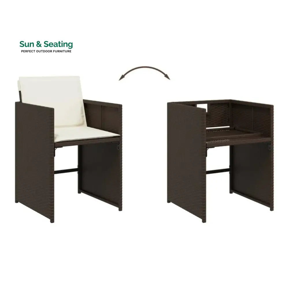 Brooklyn 11-Piece Outdoor Rattan Wicker Dinning Set Dining Set
