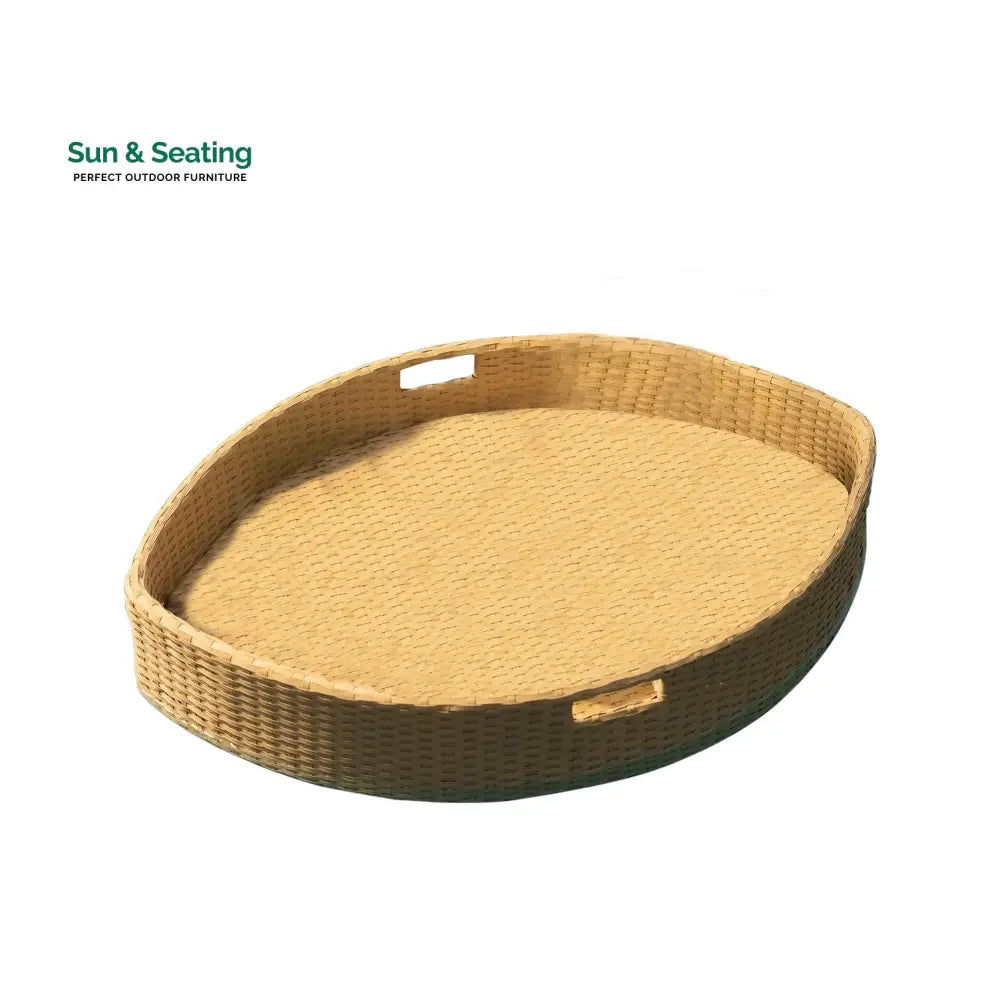 Célia Luxury Floating Serving Tray For Swimming Pool - Honey (Boat Shape) Floating Tray
