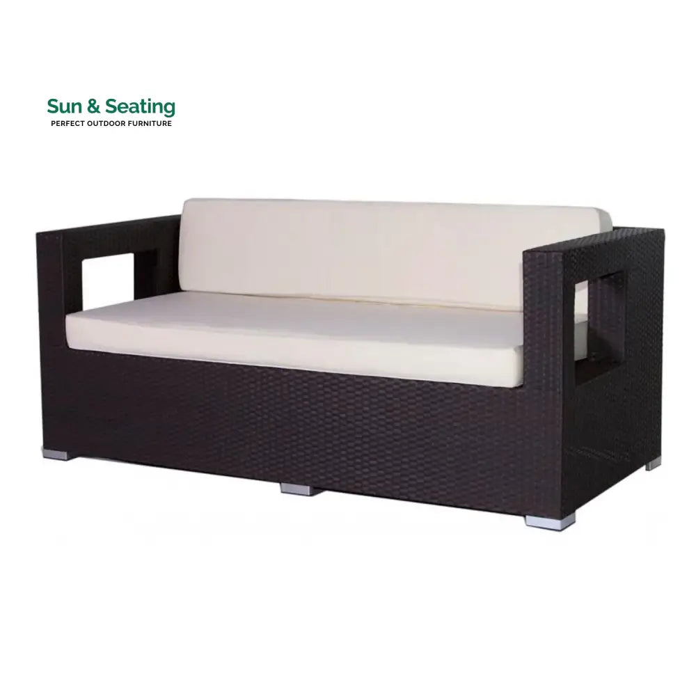 Charita 3-Seater Outdoor Rattan Wicker Patio Sofa Sofa Set