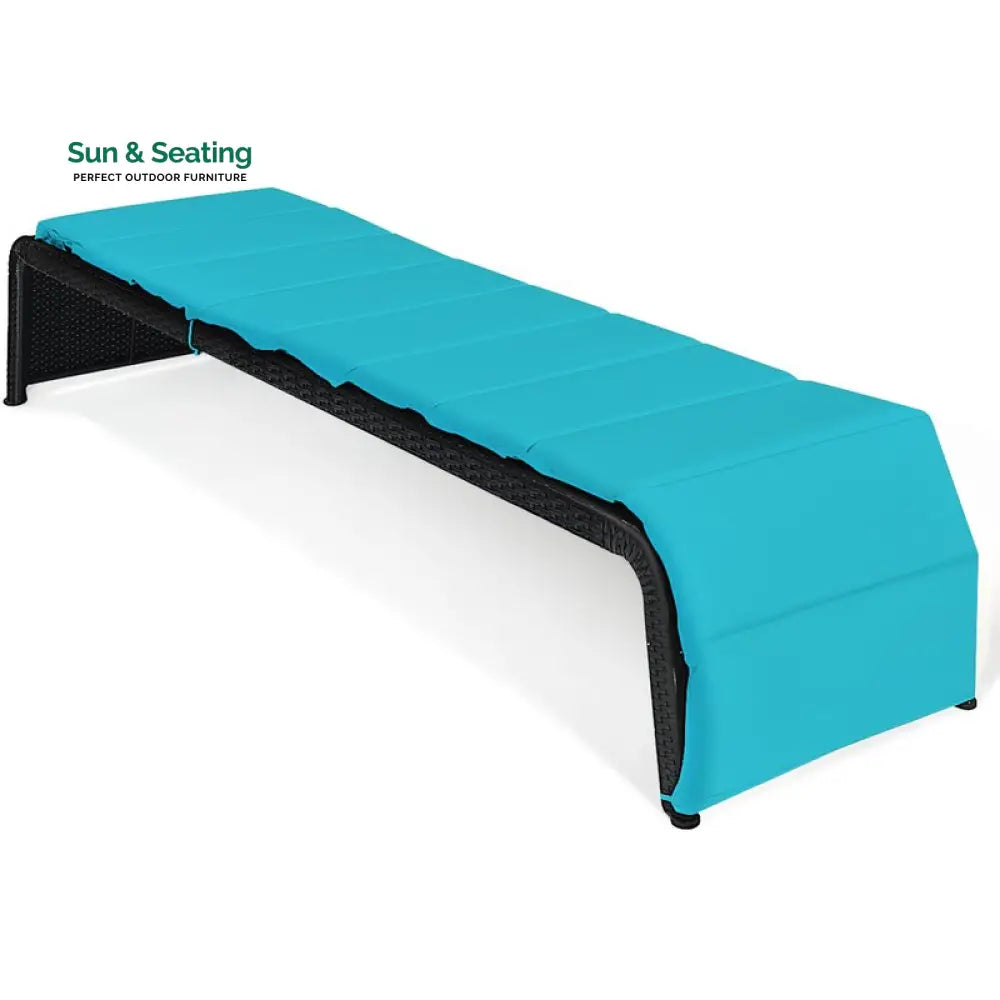 Claw Outdoor Swimming Poolside Lounger (Black) Loungers