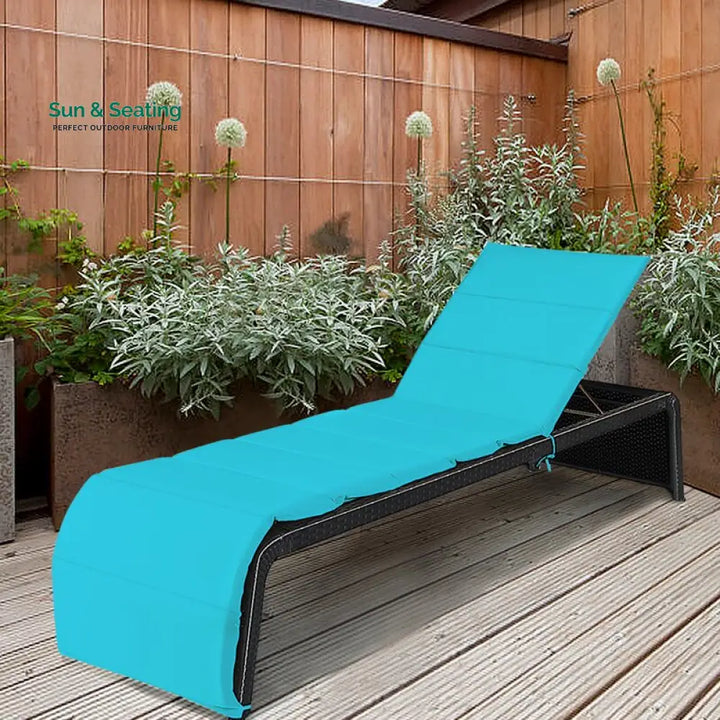 Claw Outdoor Swimming Poolside Lounger (Black) Loungers