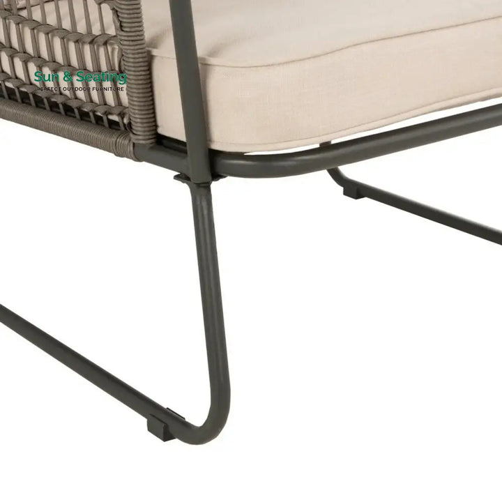 Clementine 4 Piece Outdoor All-Weather Rope Sofa Set Sofa Set