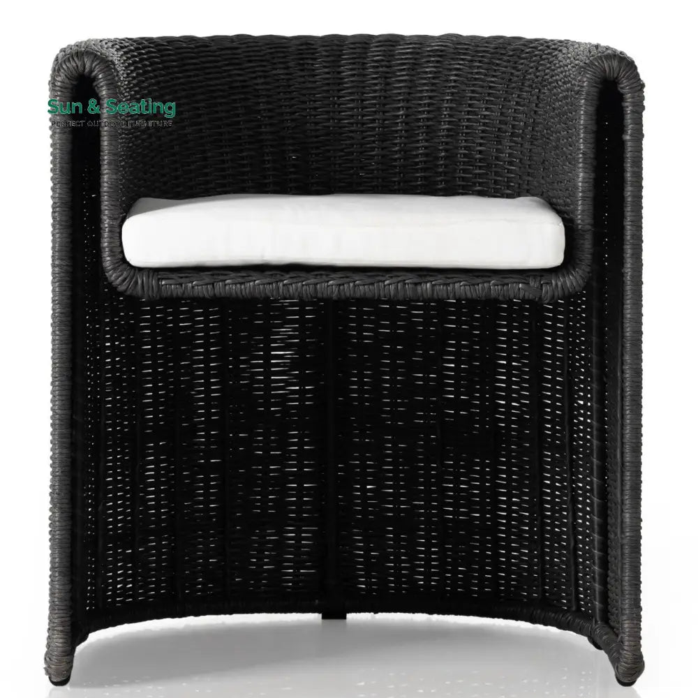 Costa Outdoor Patio Seating Single chair Black Coffee Table Sets