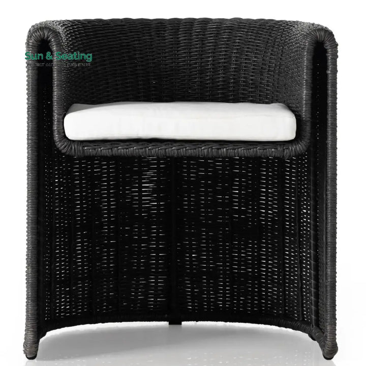 Costa Outdoor Patio Seating Single chair Black Coffee Table Sets