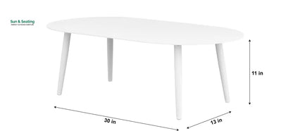 Crasio Outdoor Garden Balcony Sofa Set 3 Seater 2 Single seater and 1 Center Table Set Braid & Rope (White + Tan) Sofa