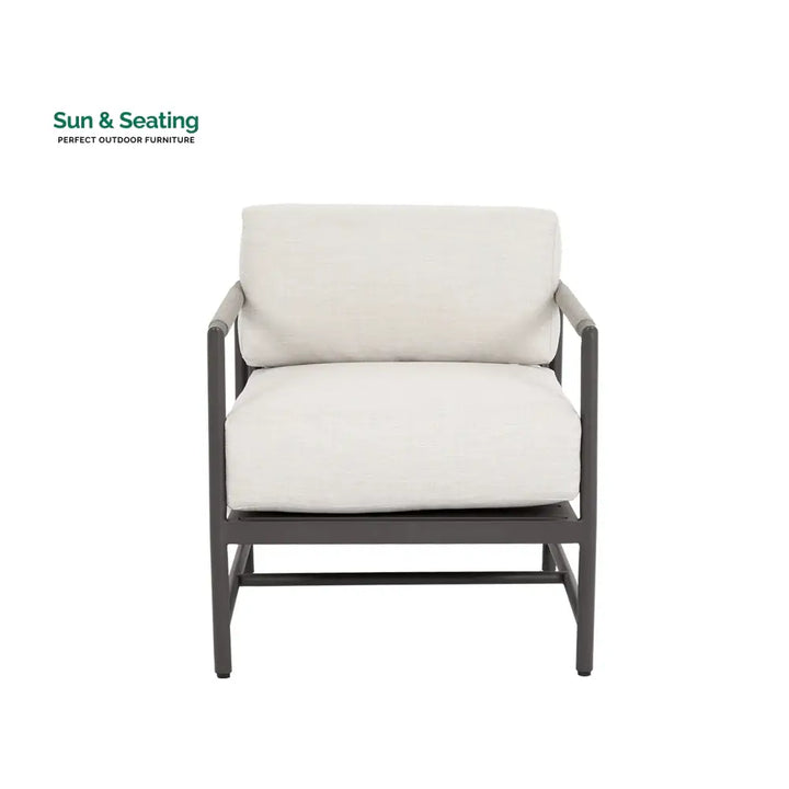 Cyst Outdoor Patio Seating Set 2 Chairs and 1 Table Set (Grey) Braided &amp; Rope Coffee Table Sets