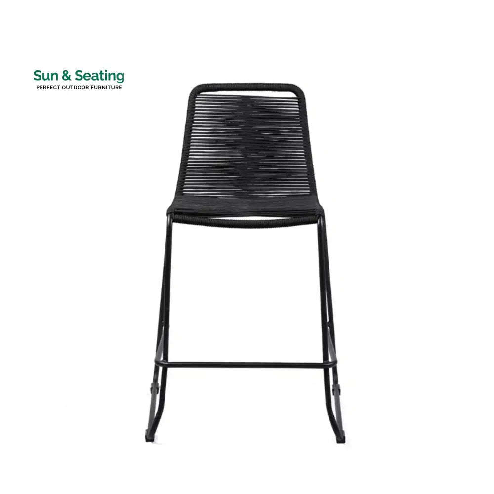 Damini 2-Piece Outdoor Rope Bar Chairs – Stylish Comfort Built to Last Bar Chairs