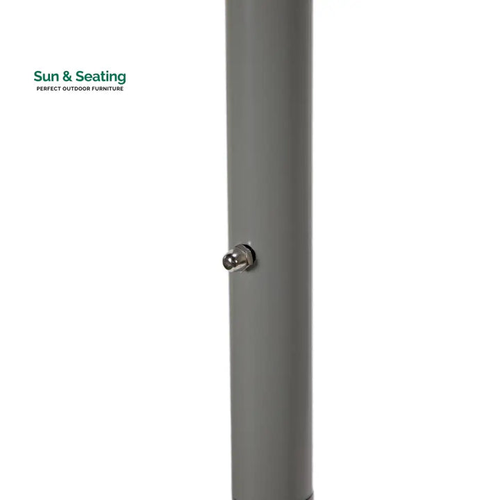 Dario Double Seater Hanging Swing With Stand For Balcony Garden Swing (Silver) Swings