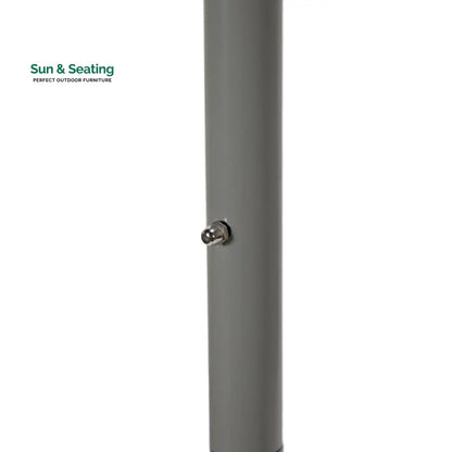 Dario Double Seater Hanging Swing With Stand For Balcony Garden Swing (Silver) Swings