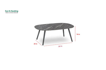 Dayo Outdoor Garden Balcony Sofa Set 2 Seater 2 Single Seater 1 Center Table Set Braid & Rope (Dark Grey) Sofa Sets