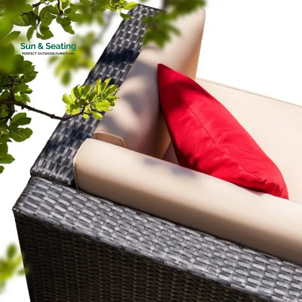 Devika Outdoor All-Weather Rattan Wicker Single Seater Sofa Sofa Set