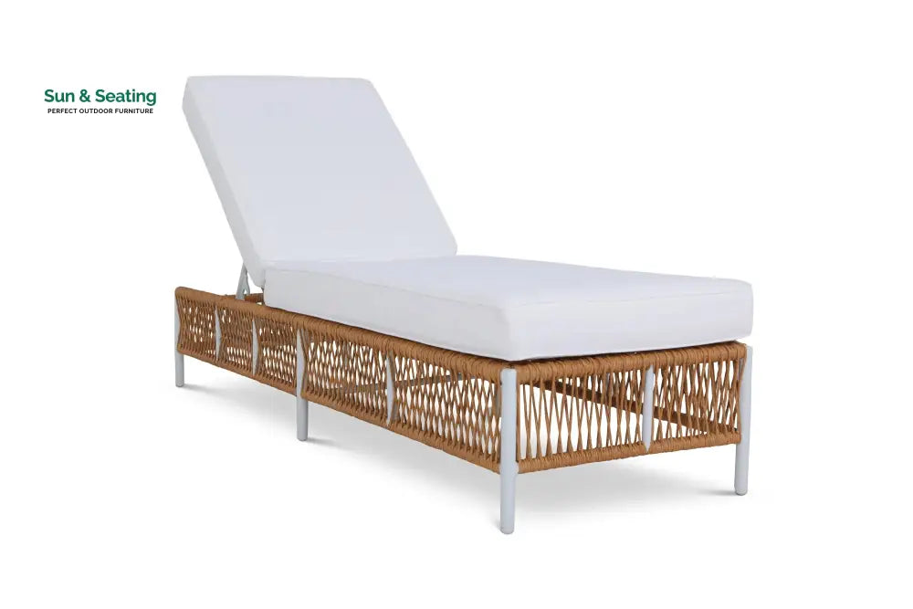 Dezire Outdoor Swimming Poolside Lounger Set of 2 (Honey) Loungers