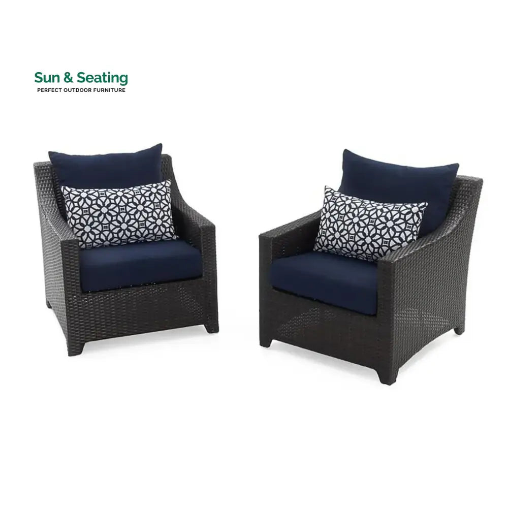 Dolores 3-Piece Outdoor Rattan Wicker Patio Set Patio Set