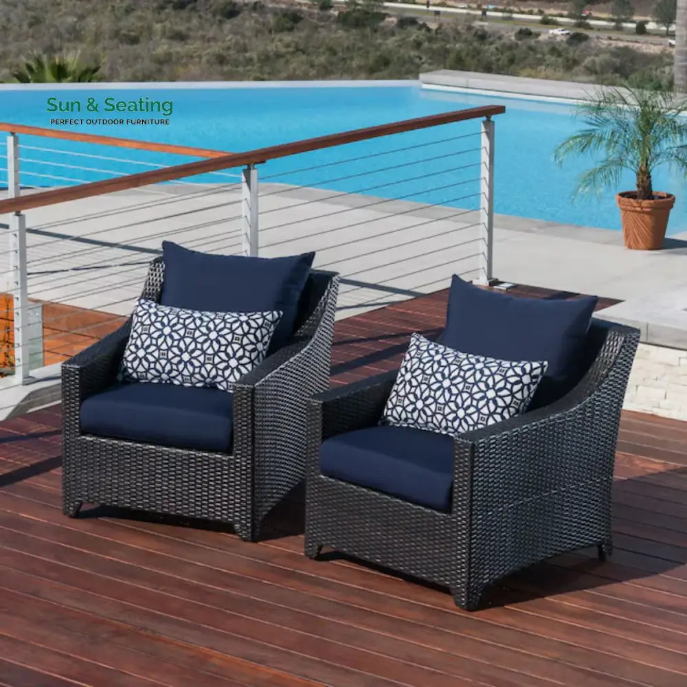 Dolores 3-Piece Outdoor Rattan Wicker Patio Set Patio Set