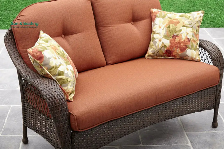 Dona Outdoor Sofa Set 2 Seater 2 Single seater and 1 Center Table (Dark Brown) Sofa Sets