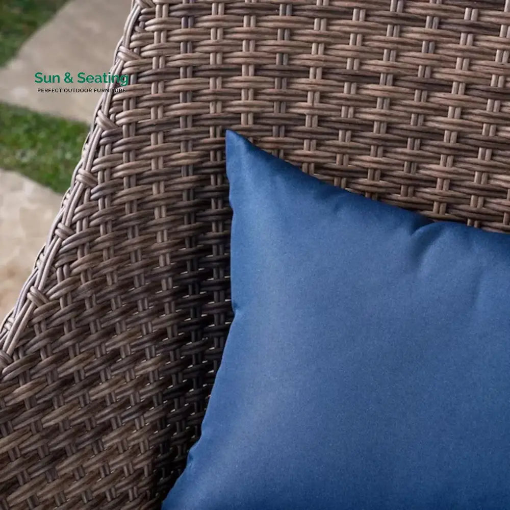 Dorothea Outdoor Rattan Wicker 3-Piece Patio Set Patio Set