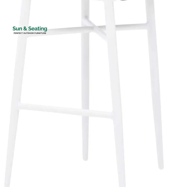 Ece Outdoor Patio Bar Chair 2 Chairs For Balcony Braided &amp; Rope Bar Sets