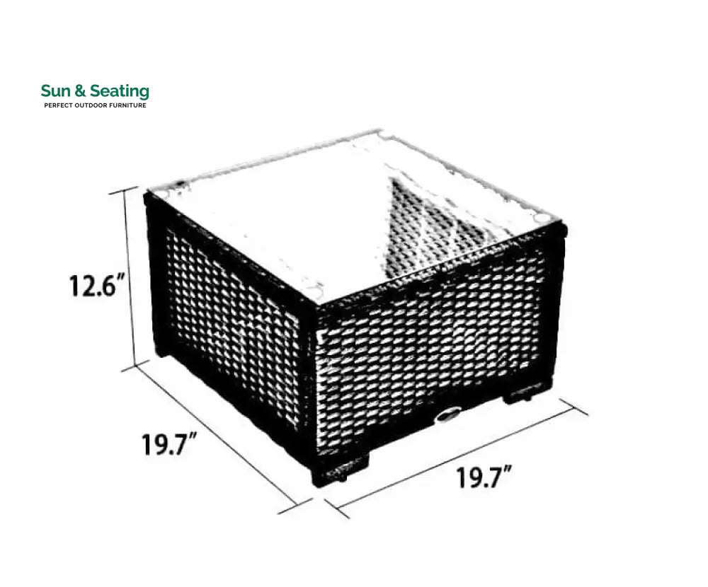 Eden Outdoor Swimming Poolside Lounger (Set of 2) With 1 Side Table (Brown) Loungers