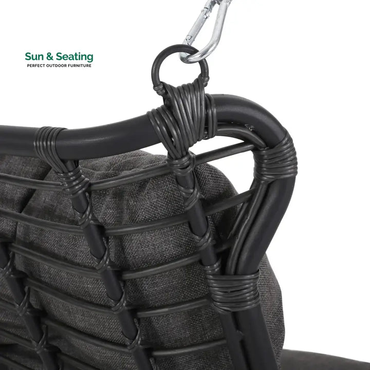 Edris Double Seater Hanging Swing Without Stand For Balcony Garden Swing Swings