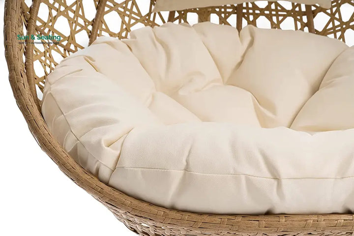 Elliott Single Seater Hanging Swing With Stand For Balcony Garden Swings