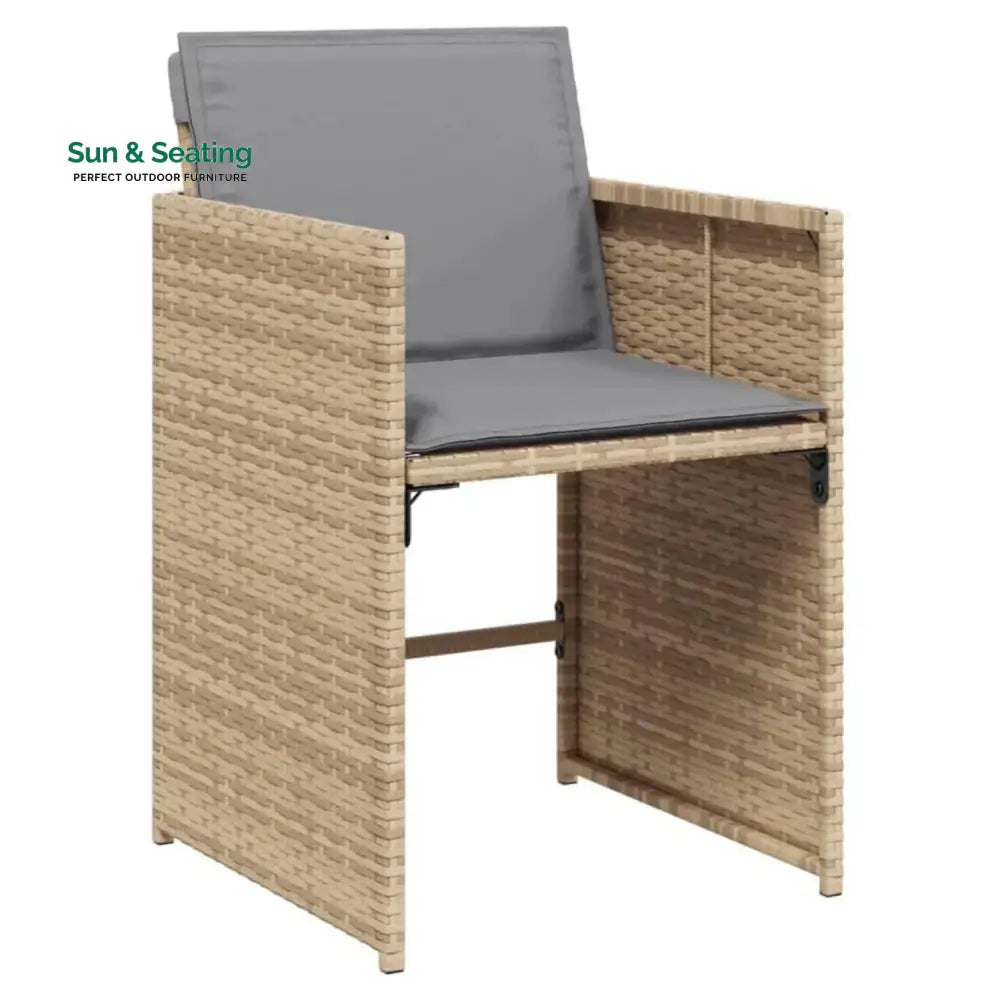 Elowen 11-Piece Outdoor Rattan Wicker Dinning Set Dining Set