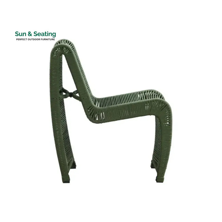 Emerson 2-Piece Outdoor Rope Patio Chairs Patio Chairs