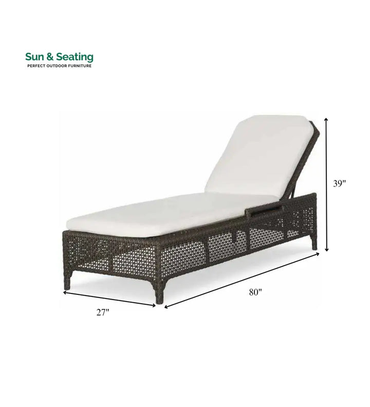 Emilio Outdoor Swimming Poolside Lounger Loungers