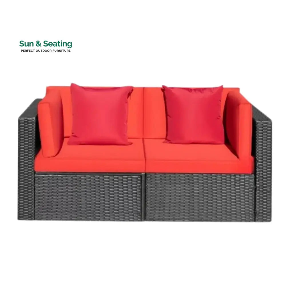 Eshanvi Outdoor All-Weather Rattan Wicker Single Seater Sofa Sofa Set