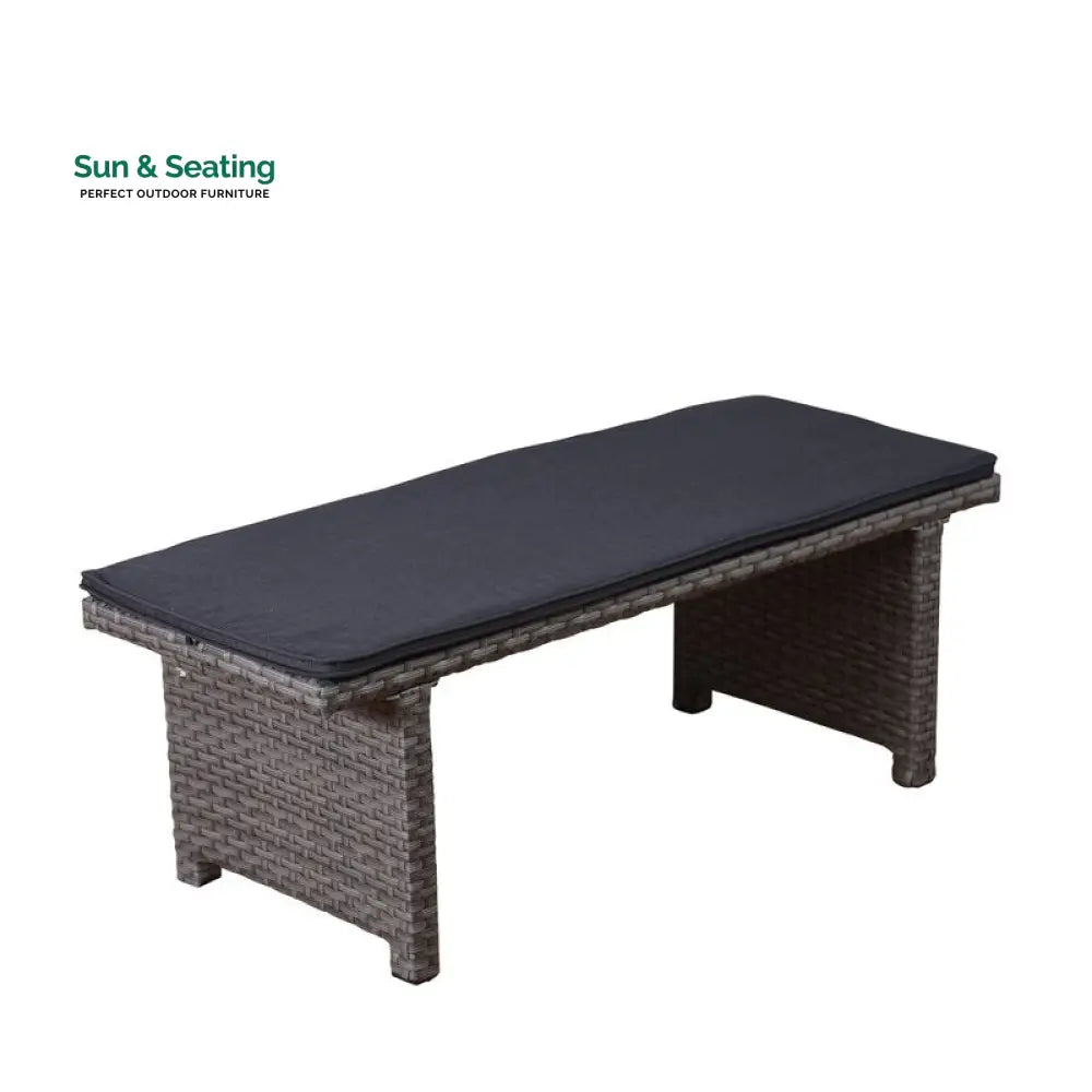 Eula Outdoor Patio Dining Set 4 Stools and 1 Table (Gray) Dining sets