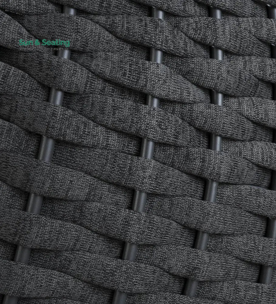 Eurig Single Seater Hanging Swing With Stand For Balcony Garden (Grey) Braided & Rope Swings