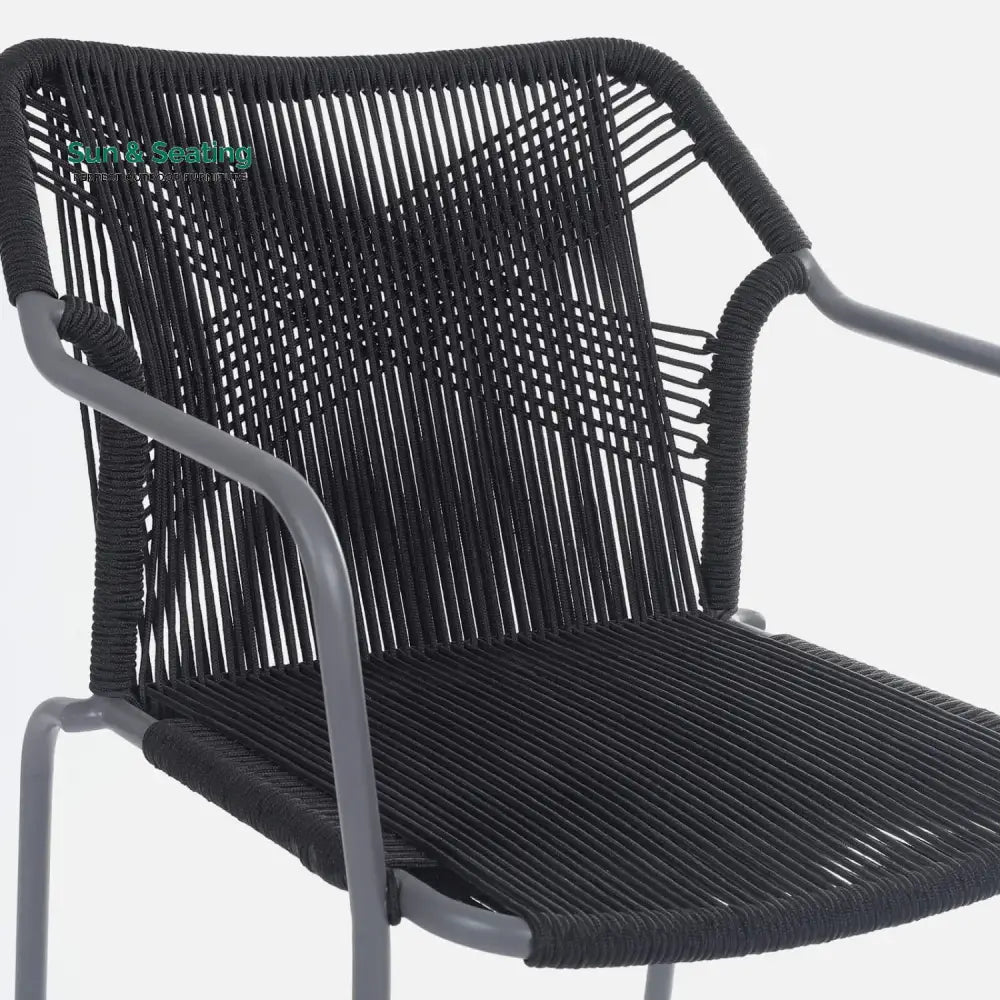 Evelina 3-Piece Outdoor Grey Rope Patio Set Patio Set
