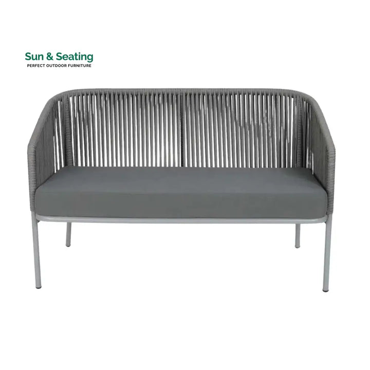 Falguni Outdoor 4 Piece Modern Woven Rope Sofa Set Sofa Set