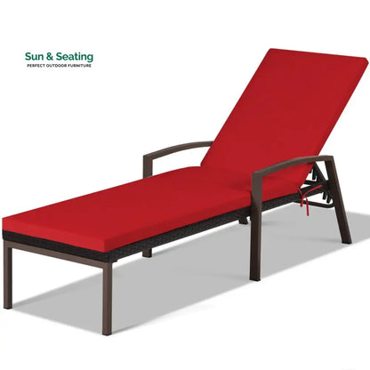 Faro Outdoor Swimming Poolside Lounger Set of 2 (Black) Loungers