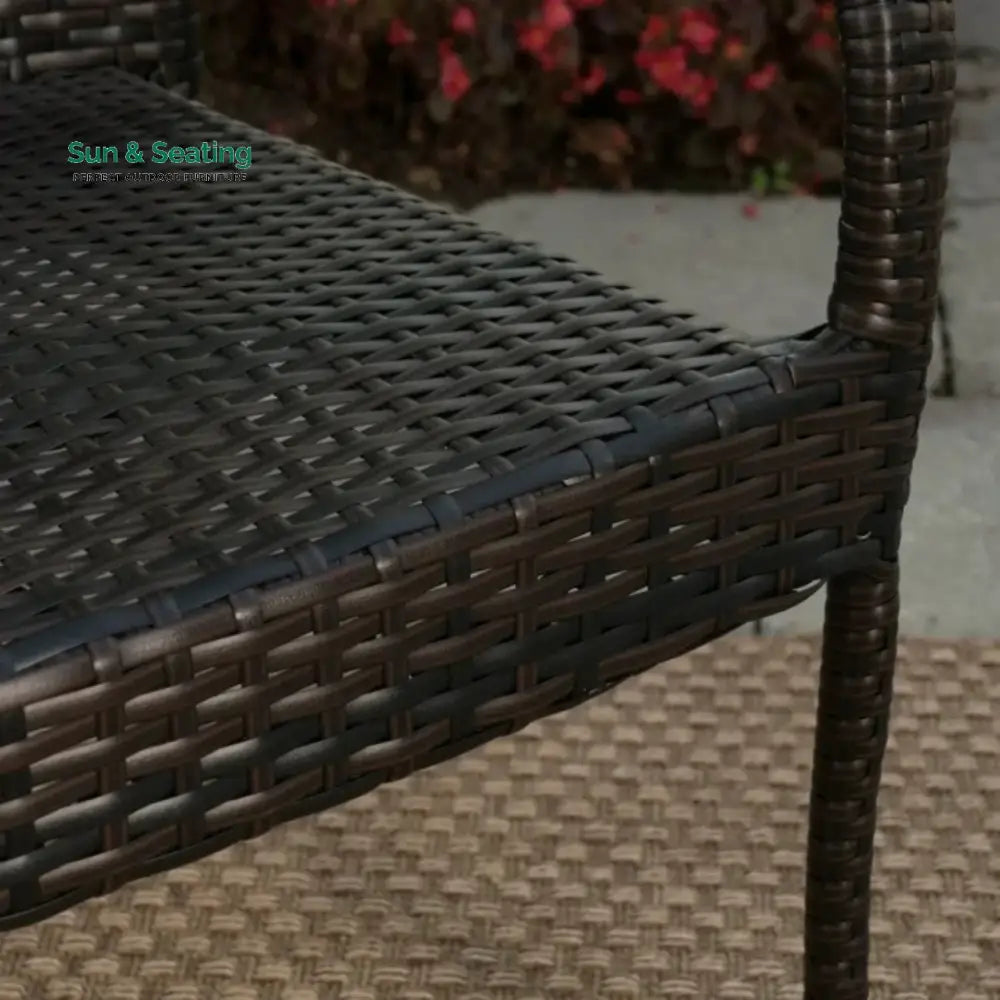 Fawzia Outdoor All-Weather Resistant Rattan Wicker 6-Piece Dining Set Dining Set