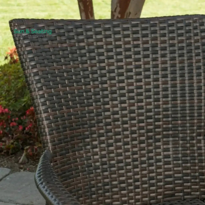 Fawzia Outdoor All-Weather Resistant Rattan Wicker 6-Piece Dining Set Dining Set