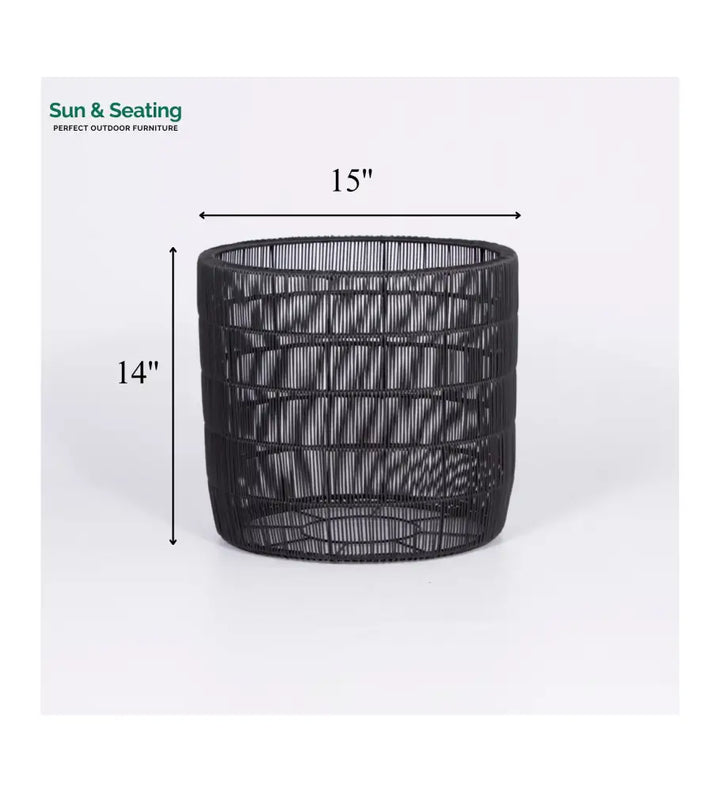 Félix Outdoor Wicker Planters For Garden Balcony Planter