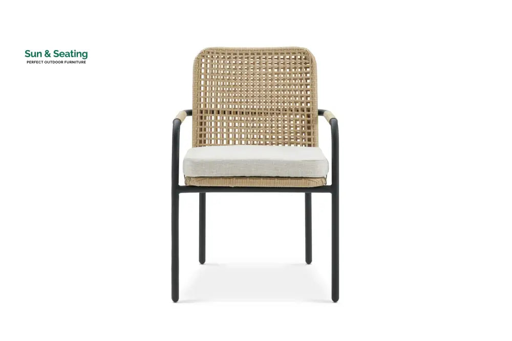 Femia Outdoor Patio Seating Set 2 Chairs Set (Honey) Coffee Table Sets