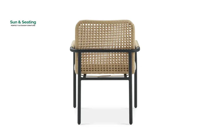 Femia Outdoor Patio Seating Set 2 Chairs Set (Honey) Coffee Table Sets