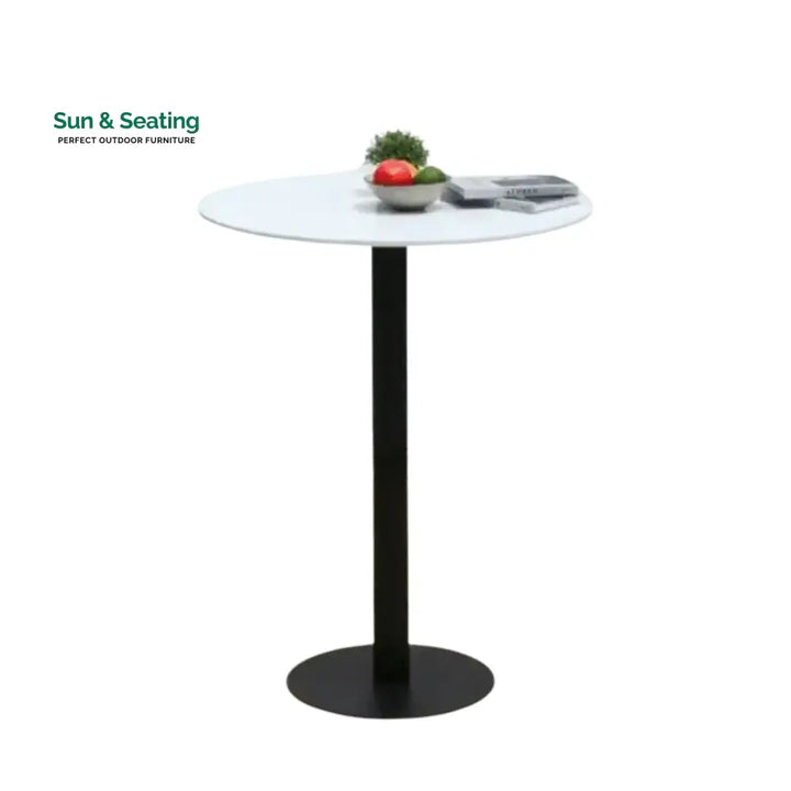 Fenna Premium Outdoor Rope Bar Set With a High-Top Round Table Bar Set
