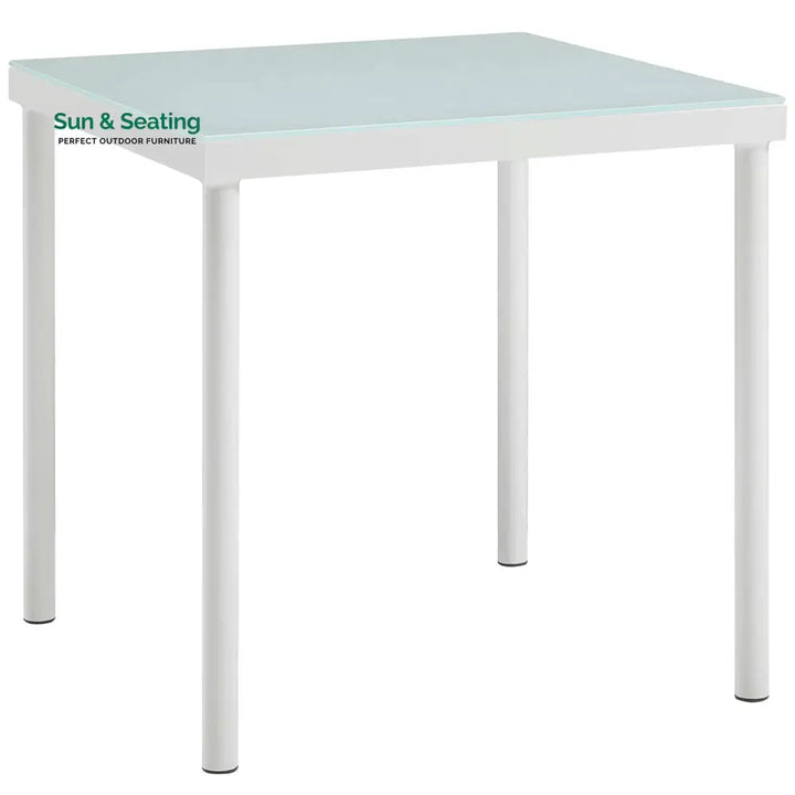 Finds Outdoor Patio Seating Set 2 Chairs and 1 Table Set (White) Braided &amp; Rope Coffee Table Sets