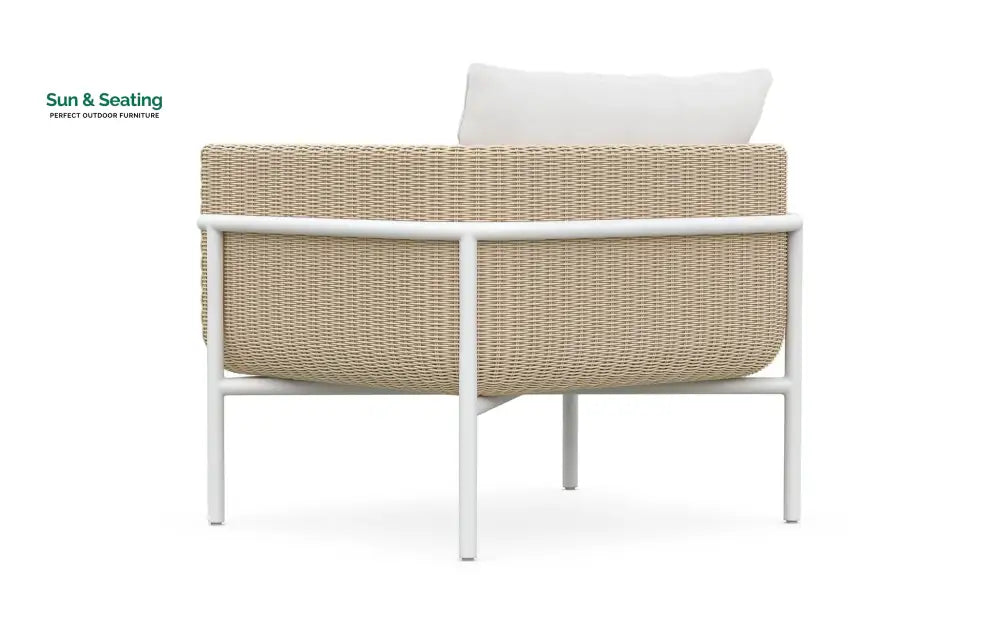 Frolov Outdoor Garden Balcony Sofa Set 2 Seater 2 Single seater and 1 Center Table With 1 Side Table Set (Tan) Sofa Sets