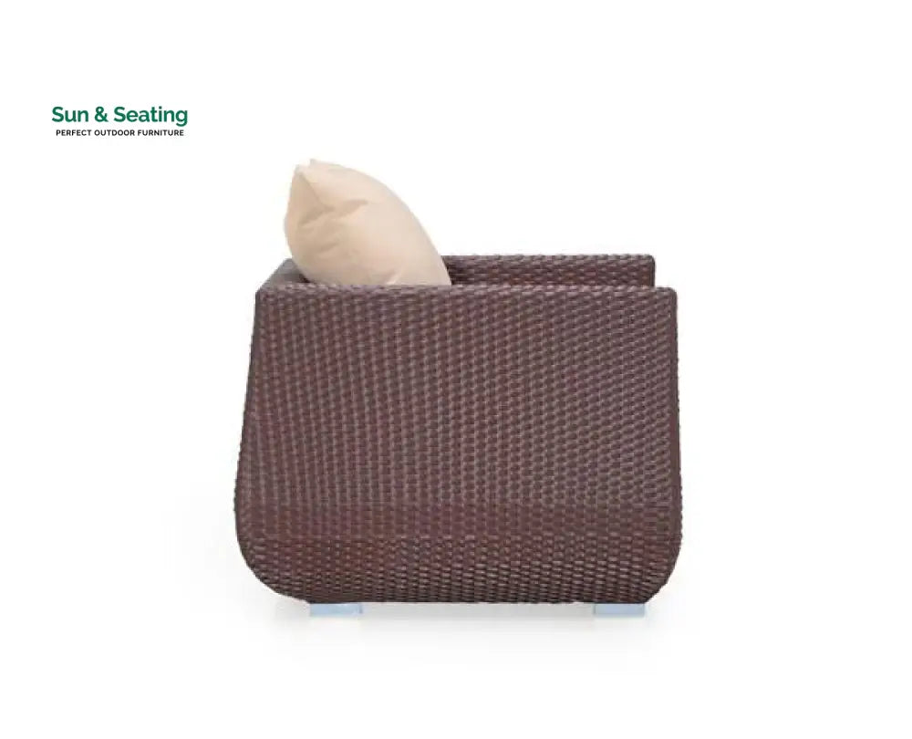 Gabriella Outdoor Sofa Set 2 Seater 2 Single seater 2 Side table and 1 Center Table (Brown) Sofa Sets