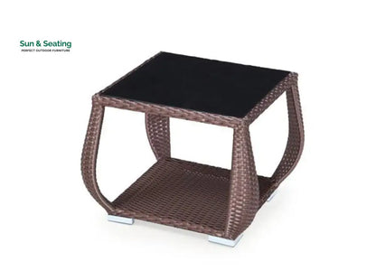 Gabriella Outdoor Sofa Set 2 Seater 2 Single seater 2 Side table and 1 Center Table (Brown) Sofa Sets