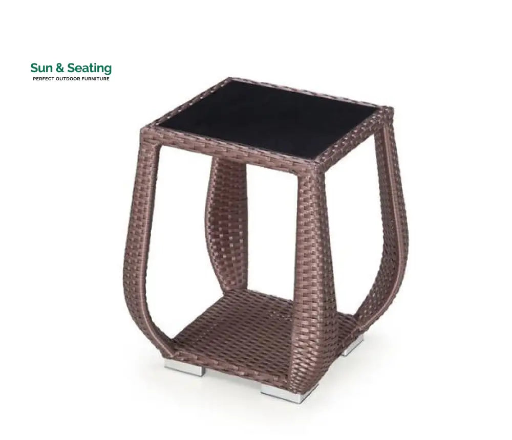 Gabriella Outdoor Sofa Set 2 Seater 2 Single seater 2 Side table and 1 Center Table (Brown) Sofa Sets