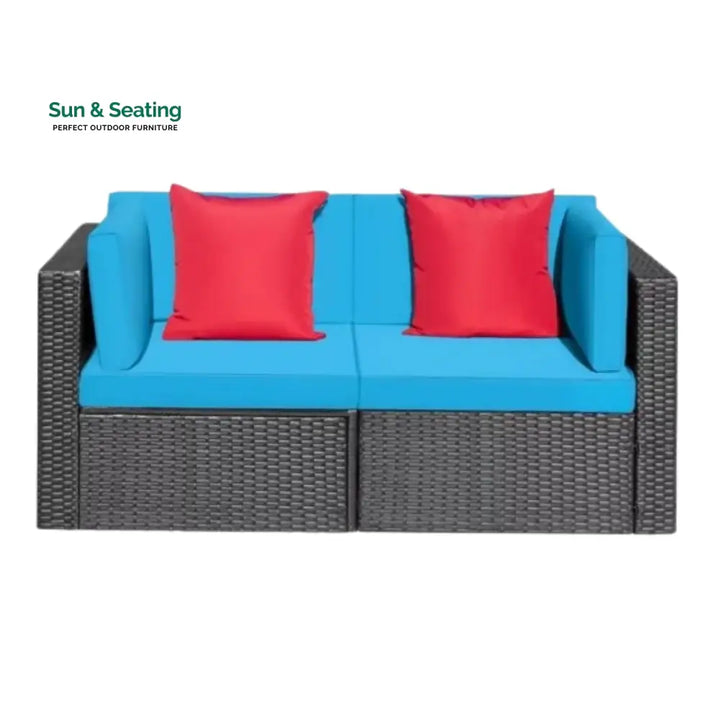 Gaurika Outdoor All-Weather Rattan Wicker Single Seater Sofa Sofa Set